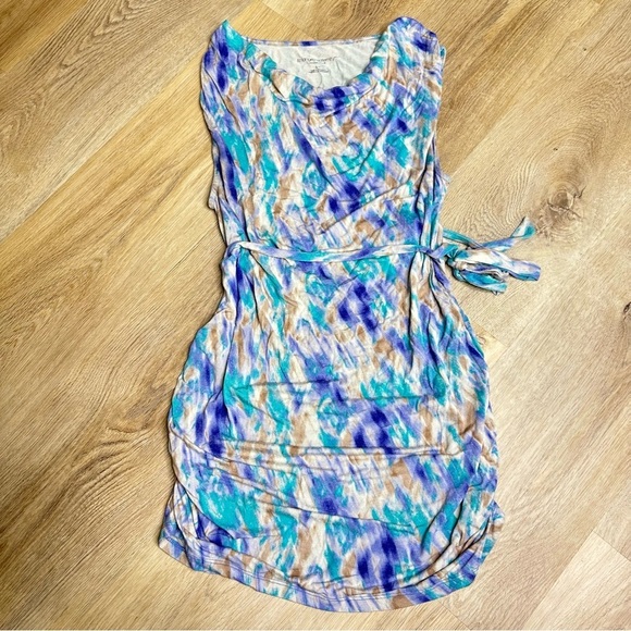 Liz Lange Maternity Scoopneck TieDye Top size S - Picture 1 of 5